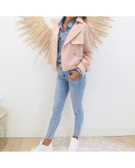 Veste Fiona rose
