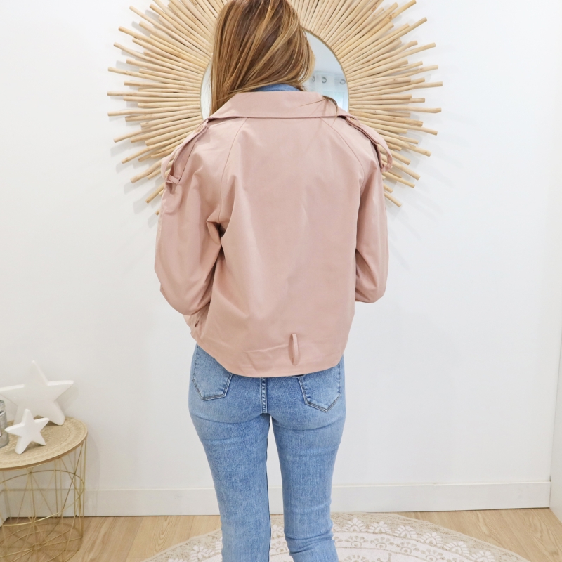 Veste Fiona rose