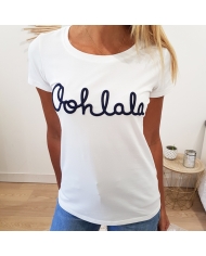 T-shirt Ohlala blc/marine