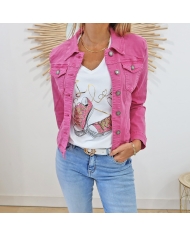 Veste Lyna bis fuschia