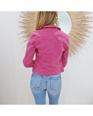 Veste Lyna bis fuschia