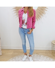 Veste Lyna bis fuschia