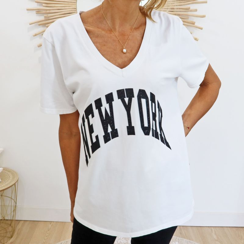 T-shirt New York noir
