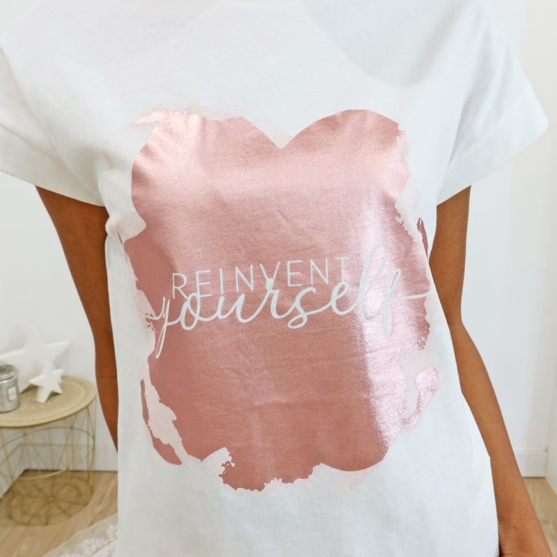 T-shirt Kika rose