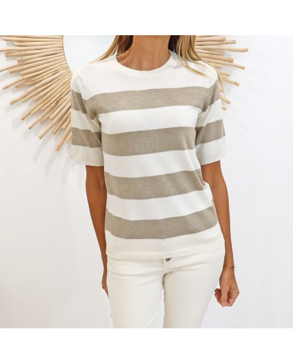 Pull Kalizza Kaffe beige