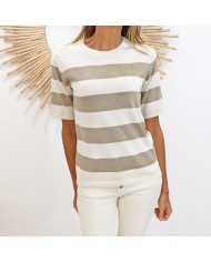 Pull Kalizza Kaffe beige