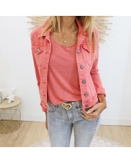 Veste Lyna Corail