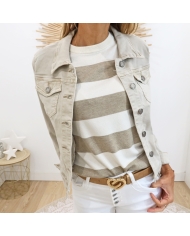 Pull Kalizza Kaffe beige
