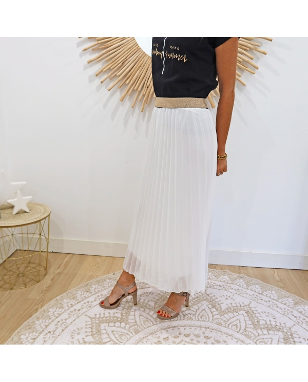 Jupe Céleste blanc cassé