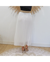 Jupe Céleste blanc cassé