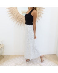 Jupe Floriane Noir/blanc