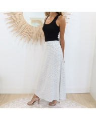 Jupe Floriane Noir/blanc