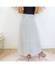 Jupe Floriane Noir/blanc