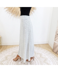 Jupe Floriane Noir/blanc