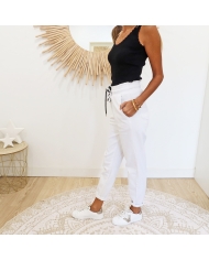 Jean jogg Lidia blanc