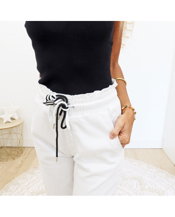 Jean jogg Lidia blanc