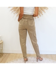 Jean jogg Lidia taupe