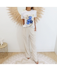 T-shirt Kapolly botanique Kaffe