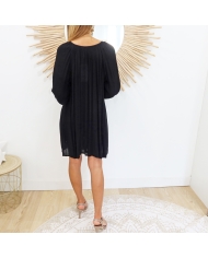 Robe/ tunique Amber KAFFE noire