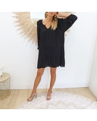 Robe/ tunique Amber KAFFE noire