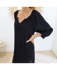 Robe/ tunique Amber KAFFE noire