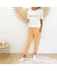 Jean jogg Lidia orangé