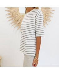 T-shirt Kawinny KAFFE gris