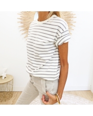 T-shirt Kawinny KAFFE gris