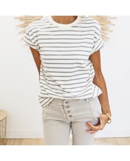 T-shirt Kawinny KAFFE gris