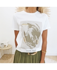 T-shirt Kapolly Kaffe