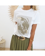 T-shirt Kapolly Kaffe