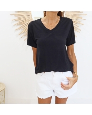 T-shirt Kafrida noir Kaffe