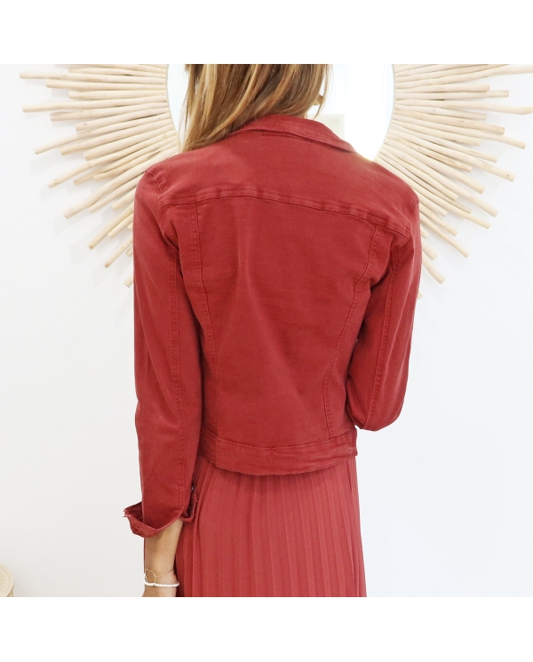 Veste Lyna brique