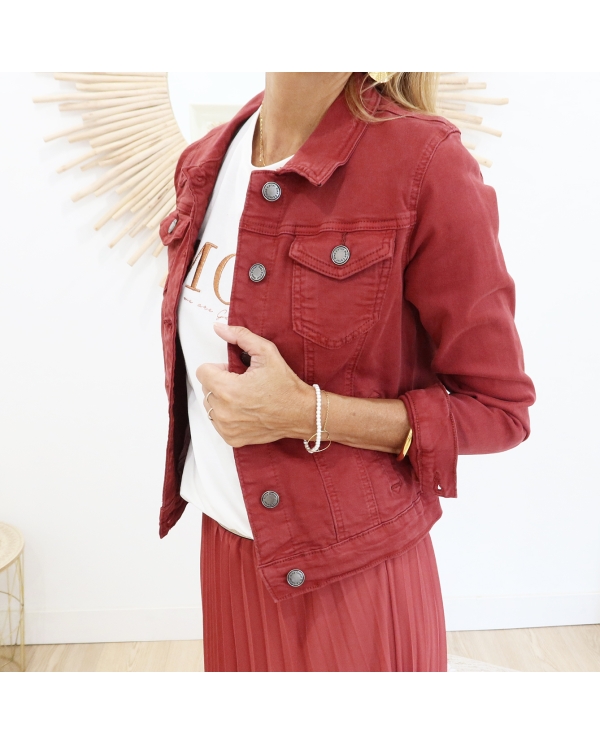 Veste Lyna brique