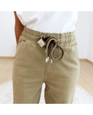 Jean jogg Lidia caramel