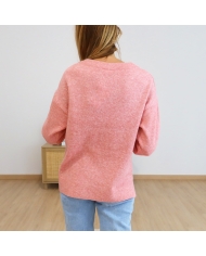 Pull Persan rose Tropeziènnes