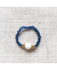 Bague perles