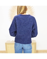 Pull Katrina Kaffe bleu