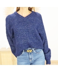 Pull Katrina Kaffe bleu