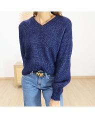 Pull Katrina Kaffe bleu