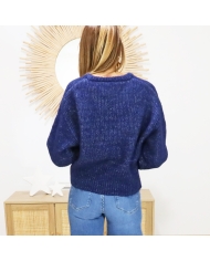 Pull Katrina Kaffe bleu