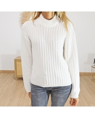 Pull Kabess écru Kaffe