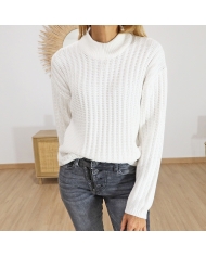 Pull Kabess écru Kaffe