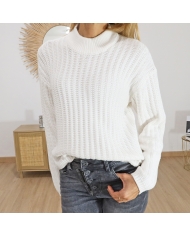 Pull Kabess écru Kaffe