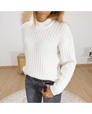 Pull Kabess écru Kaffe