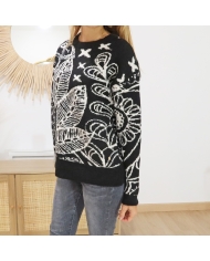 Pull Jacquard Les Tropéziennes
