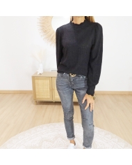 Blouse Clémence Garcia noire