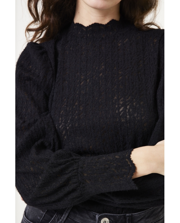 Blouse Clémence Garcia noire