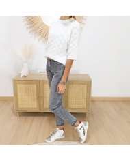 Pull KAmalene Kaffe écru