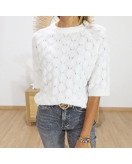 Pull KAmalene Kaffe écru